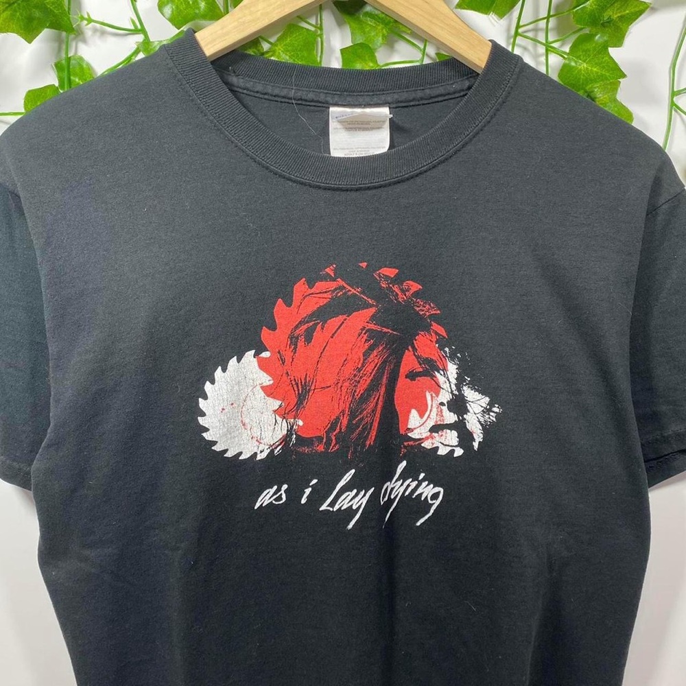 Y2K As I Lay Dying Metal / Rock Band Graphic T-shirt size S